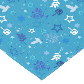 Hanukkah Stars Table Runner Großer Tischläufer (Ecke)