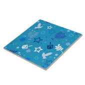 Hanukkah Stars Tile Fliese (Seite)