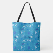 Hanukkah Stars Tote Bag Tasche (Rückseite)
