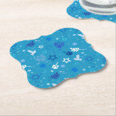 Hanukkah Stars Untersetzer (angewinkelt)