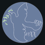 Hanukkah Stickers (1 1/2"/3") "Chanukah Dove"<br><div class="desc">Hanukkah/Holiday Aufkleber, personalisieren. "Chanukah Dove/Personalize" Wählen Sie aus 1 1/2" und 3" Aufklebern. Personalisieren Sie, indem Sie Text mit Ihrer eigenen Nachricht löschen und ersetzen. Wählen Sie Ihre Lieblings-Schriftart-Größe, Stil und Farbe. Die Hintergrundfarbe kann durch Auswahl einer anderen Farbe als der Farbpalette geändert werden. Danke, dass du angehalten und eingekauft...</div>