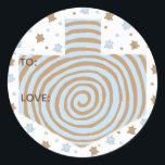 Hanukkah Stickers (1 1/2" oder 3")Dreidel/Blau/Bra<br><div class="desc">Personalisieren Sie Ihre Schriftart, indem Sie Größe, Stil, Farbe und Wortlaut ändern. So viele Verwendungsmöglichkeiten: An und von Geschenksticker, Dankeschön an Aufkleber auf Leckereien, Tortentopper (kleben auf schweren Karton, schneiden Aufkleber, Kassette, Keilzahnhalter auf der Rückseite des Karton), oder wie wäre es mit Geschenketiketten (kleben auf schweren Karton, schneiden Aufkleber, schlagen...</div>