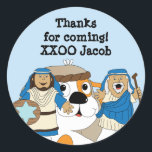 Hanukkah Stickers (1 1/2" oder 3" Personalisiert<br><div class="desc">Personalisieren Sie Ihre Schriftart, indem Sie Größe, Stil, Farbe und Wortlaut ändern. So viele Verwendungsmöglichkeiten: An und von Geschenksticker, Dankeschön an Aufkleber auf Leckereien, Tortentopper (kleben auf schweren Karton, schneiden Aufkleber, Kassette, Keilzahnhalter auf der Rückseite des Karton), oder wie wäre es mit Geschenketiketten (kleben auf schweren Karton, schneiden Aufkleber, schlagen...</div>