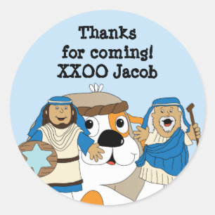 Hanukkah Stickers (1 1/2" oder 3" Personalisiert