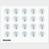 Hanukkah Stickers (1 1/2" oder 3" Personalisiert (Blatt)