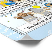 Hanukkah Story auf Poster Matt Board/Comic Strip (Ecke)
