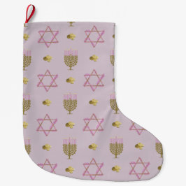 Hanukkah-Strumpf Großer Weihnachtsstrumpf