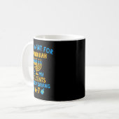 Hanukkah Students Saying 6-7 67 Six Seven Hebrew S Kaffeetasse (Vorderseite Links)