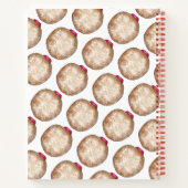Hanukkah Sufganiyot Jelly Doughnut Donut Chanukah Notizbuch (Rückseite)