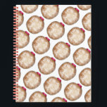 Hanukkah Sufganiyot Jelly Doughnut Donut Chanukah Notizbuch<br><div class="desc">Spiral Notebook Design bietet eine originale Marker-Abbildung eines klassischen Gelees Donut. Gut für Hanukkah! Sehen Sie nicht,  wonach Sie suchen? Brauchen Sie Hilfe bei der Anpassung? Klicken Sie auf "Kontakt mit diesem Designer",  um etwas für Sie erstellt zu haben!</div>