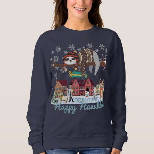 Hanukkah Sweatshirt (Vorderseite)