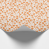 Hanukkah Symbole Muster Geschenkpapier (Ecke)