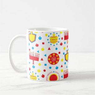 Hanukkah Tasse Buntes Crazy 8 Nächte