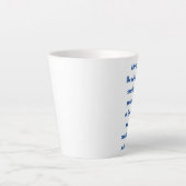 Hanukkah-Tasse Milchtasse (Vorderseite)