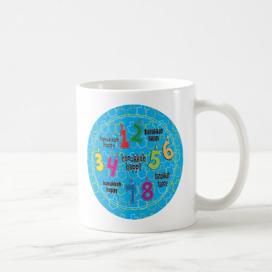 Hanukkah-Tasse personalisieren Kaffeetasse (Rechts)
