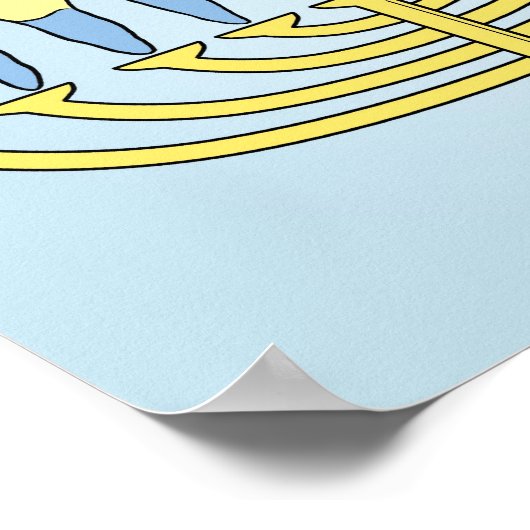 Hanukkah Teeth Poster (Ecke)