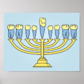 Hanukkah Teeth Poster (Vorne)