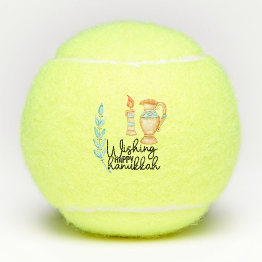 Hanukkah Tennisbälle (Vorderseite)