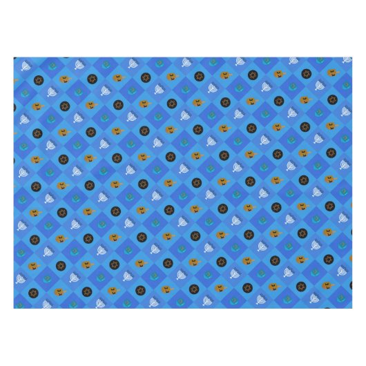 Hanukkah Tischdecke (Vorderseite (Horizontal))