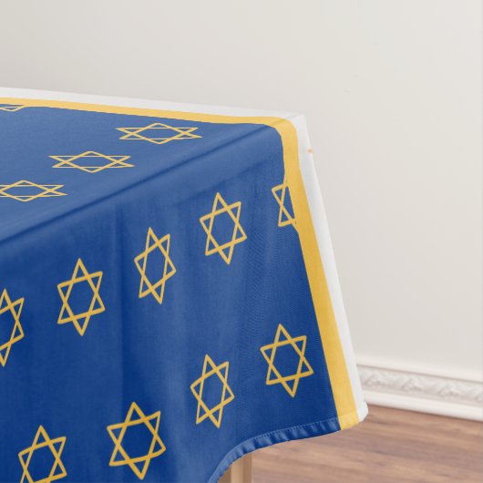 Hanukkah-Tischdecke Tischdecke (Beispiel)