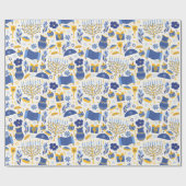 Hanukkah Torah Dreidel Star von David Menorah Gesc Geschenkpapier (Flach)