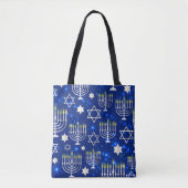 Hanukkah Tote Bag Tasche (Vorderseite)