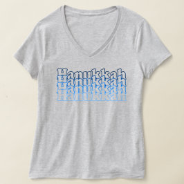 Hanukkah Typografie Hanukkah Geschenke Shirt