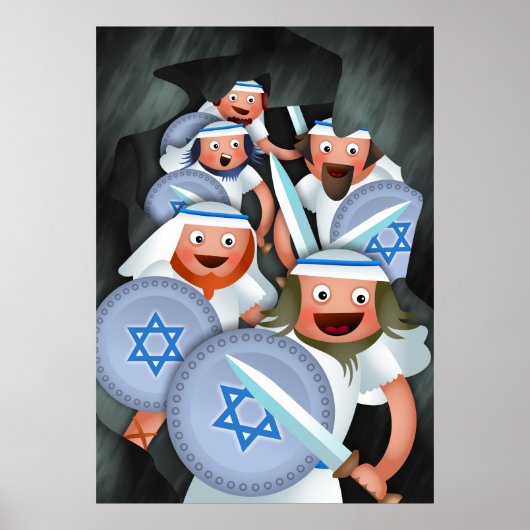 Hanukkah und die Maccabes Poster (Vorne)