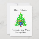 Hanukkah und Weihnachten zusammen (Vorderseite)