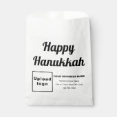 Hanukkah | Unternehmensmarke | Weißbuchse Geschenktütchen (Vorderseite)