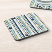 Hanukkah-Untersetzer Das Neue Elegante Getränkeuntersetzer (Linke Seite)