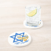 Hanukkah-Untersetzer Getränkeuntersetzer (Seite)