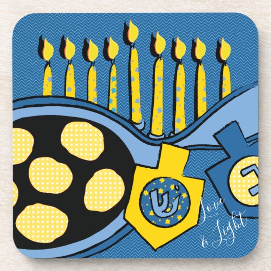 Hanukkah Untersetzer Potato Latkes (Vorderseite)