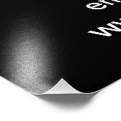 Hanukkah-Verkauf auf dem Papier für das schwarze F Fotodruck (Ecke)