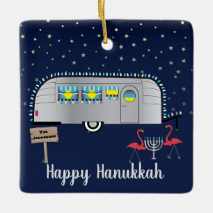 Hanukkah von Snowbird Keramikornament