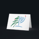 Hanukkah/Weihnachtskarte Feiertagskarte<br><div class="desc">Diese Karte kommt von www.OurJewishCommunity.org,  die Judentum,  Humanismus und Technologie miteinander verbindet.  Karo unsere Online-Gemeinde heraus.  Ecards sind auch dort erhältlich.</div>