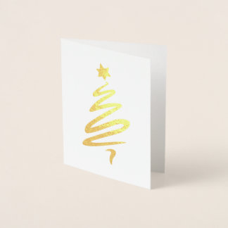 Hanukkah & Weihnachtskarte Folienkarte