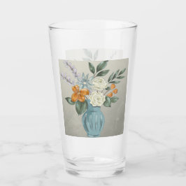 Hanukkah White Roses Glas