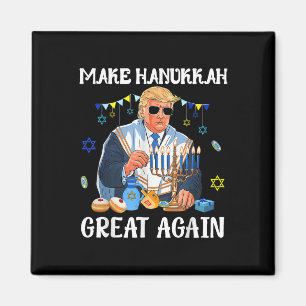 Hanukkah wieder groß machen Trump jüdisch hässlich Magnet