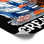 Hanukkah wieder groß machen Trump jüdischen Ugly C Poster (Ecke)