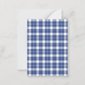 Hanukkah Words Holiday Mini-Karte Mitteilungskarte (Rückseite)