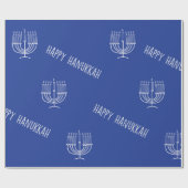 Hanukkah Wrapping Paper Flat Sheet Geschenkpapier (Flach)