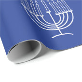 Hanukkah Wrapping Paper Flat Sheet Geschenkpapier (Rolleneckpunkt)