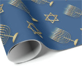 Hanukkah Wrapping Paper Geschenkpapier (Rolleneckpunkt)
