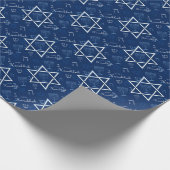 Hanukkah Wrapping Paper Geschenkpapier (Ecke)