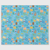 Hanukkah Wrapping Paper Geschenkpapier (Flach)