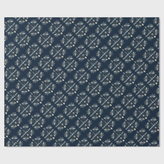 Hanukkah Wrapping Paper Geschenkpapier (Flach)