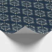 Hanukkah Wrapping Paper Geschenkpapier (Ecke)