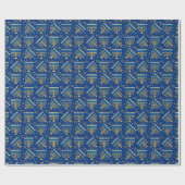 Hanukkah Wrapping Paper Geschenkpapier (Flach)