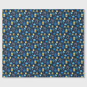 Hanukkah Wrapping Paper Geschenkpapier (Flach)